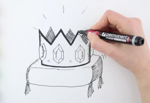 Desenează o coroană!