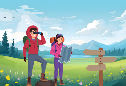 Excursie la munte - Găsește diferențele! Vorschau